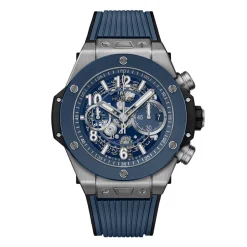 Hublot Big Bang Unico Titanium Blue Ceramic 44mm Chronograph Automatic Men’s Watch