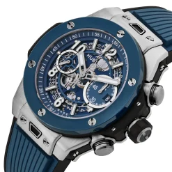 Hublot Big Bang Unico Titanium Blue Ceramic 44mm Chronograph Automatic Men’s Watch