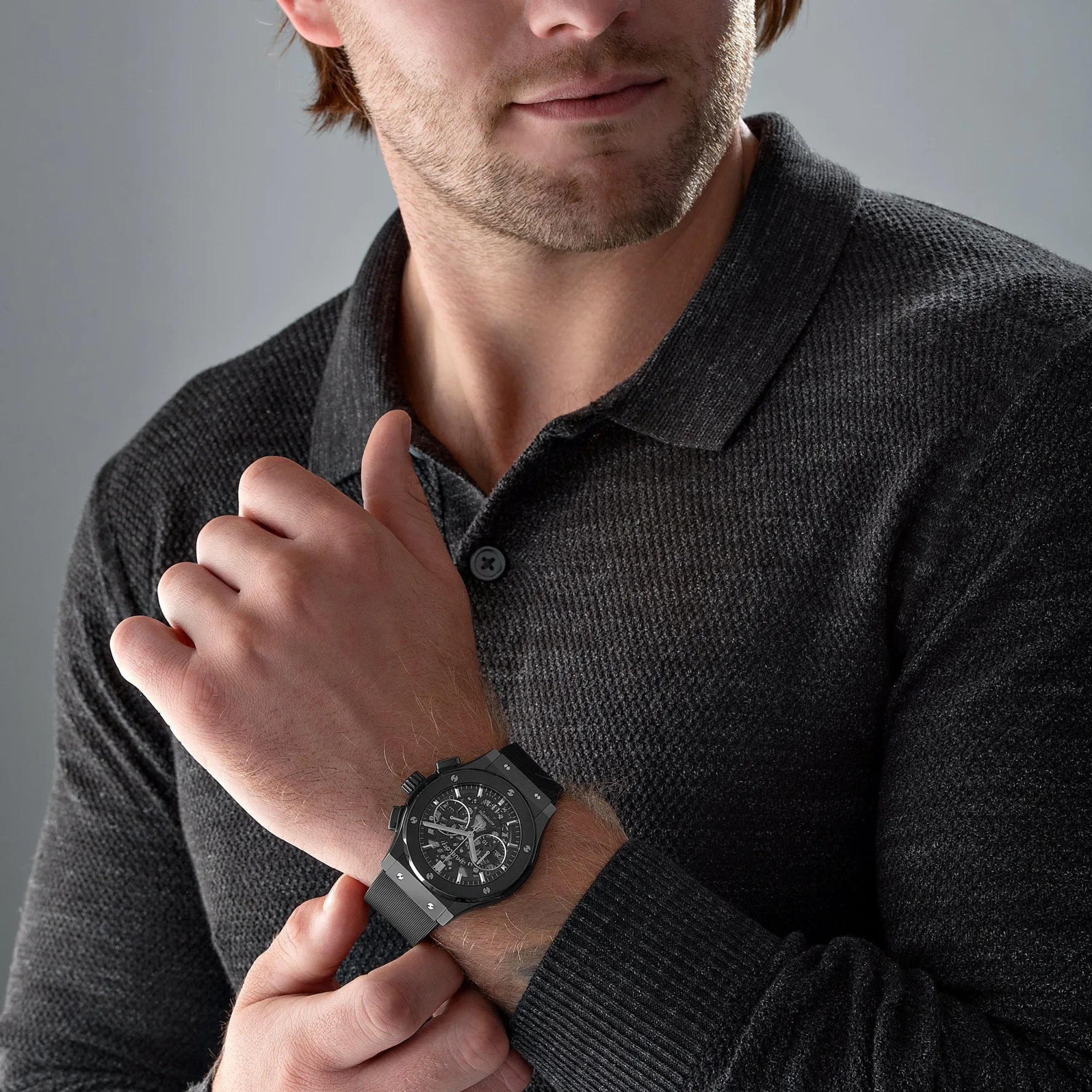 Hublot Classic Fusion Aerofusion Black Magic 45mm Chronograph Automatic Watch
