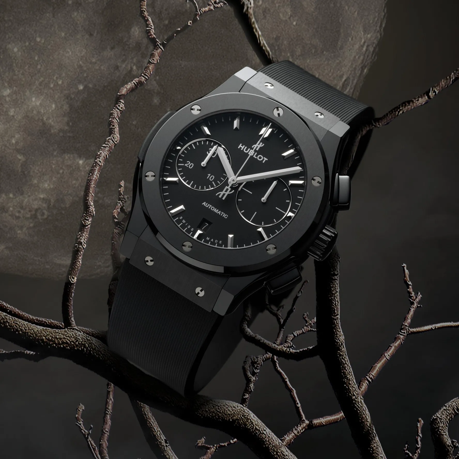 Hublot Classic Fusion Chronograph Black Magic 45mm Ceramic Automatic Watch
