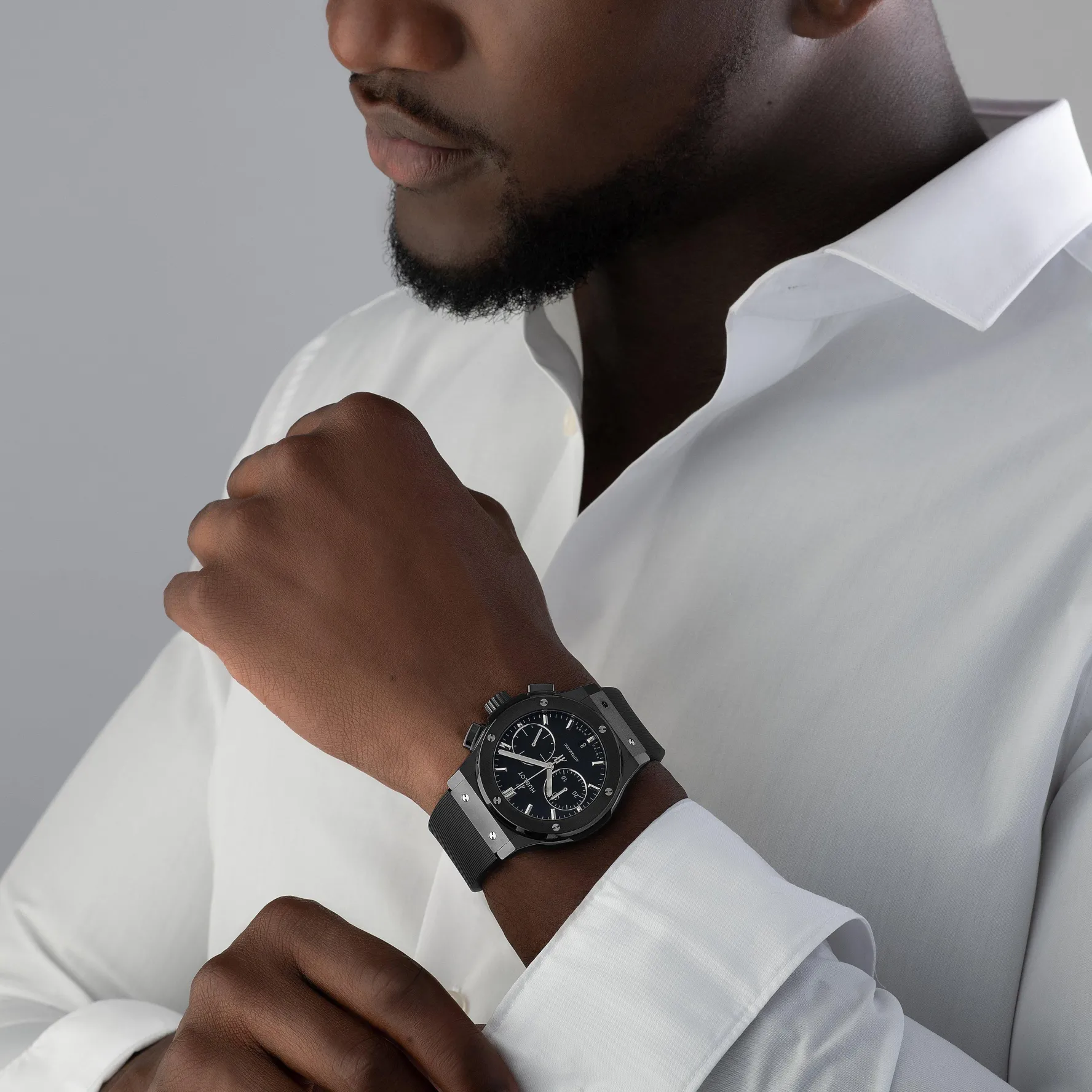 Hublot Classic Fusion Chronograph Black Magic 45mm Ceramic Automatic Watch