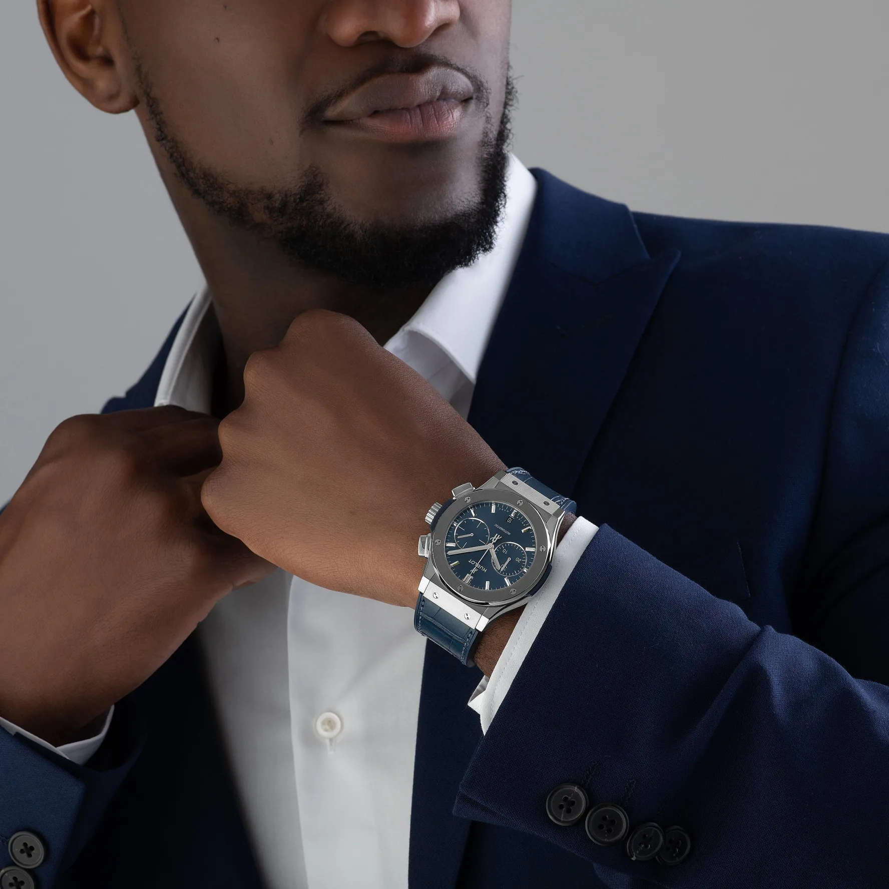 Hublot Classic Fusion 45mm Titanium Chronograph Automatic Watch