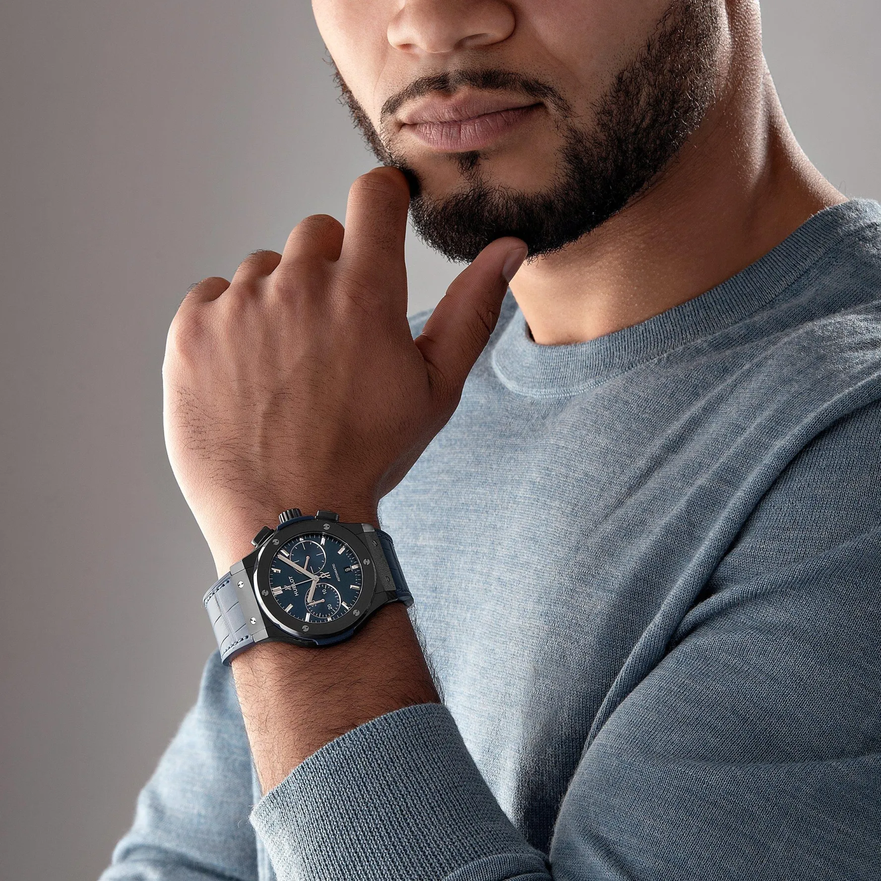 Hublot Classic Fusion 45mm Ceramic Chronograph Automatic Watch
