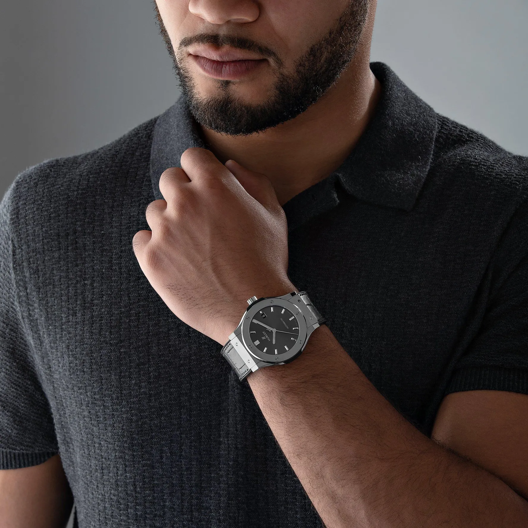 Hublot Classic Fusion 45mm Titanium Automatic Watch