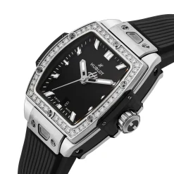 Hublot Spirit of Big Bang Steel Diamonds 32mm Automatic Ladies Watch