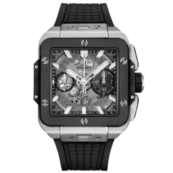 Hublot Square Bang Unico Titanium Ceramic 42mm Chronograph Automatic Men’s Watch