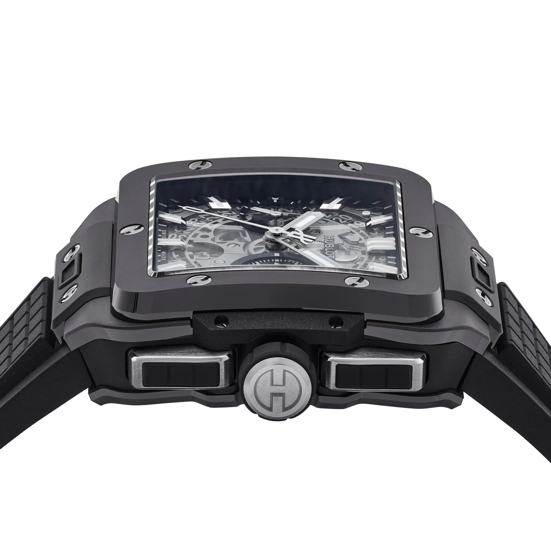 Hublot Square Bang Unico Black Magic 42mm Chronograph Ceramic Automatic Watch