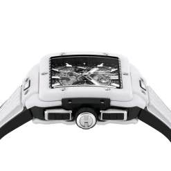 Hublot Square Bang Unico White Ceramic 42mm Chronograph Automatic Watch