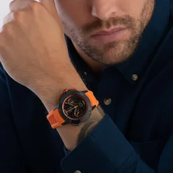 Jacob & Co. Epic X Chrono 44mm Titanium Orange Chronograph Automatic Men’s Watch