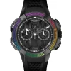 Jacob & Co. Epic X Chrono 44mm Pave Rainbow Sapphire Chronograph Automatic Men’s Watch