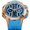 Jacob & Co. Limited Edition Epic X Sport Manchester City 44mm 18K Rose Gold Automatic Watch