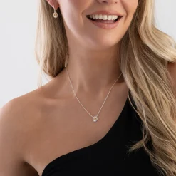 Lauren Ralph Lauren Exclusive Silver Crystal Pendant