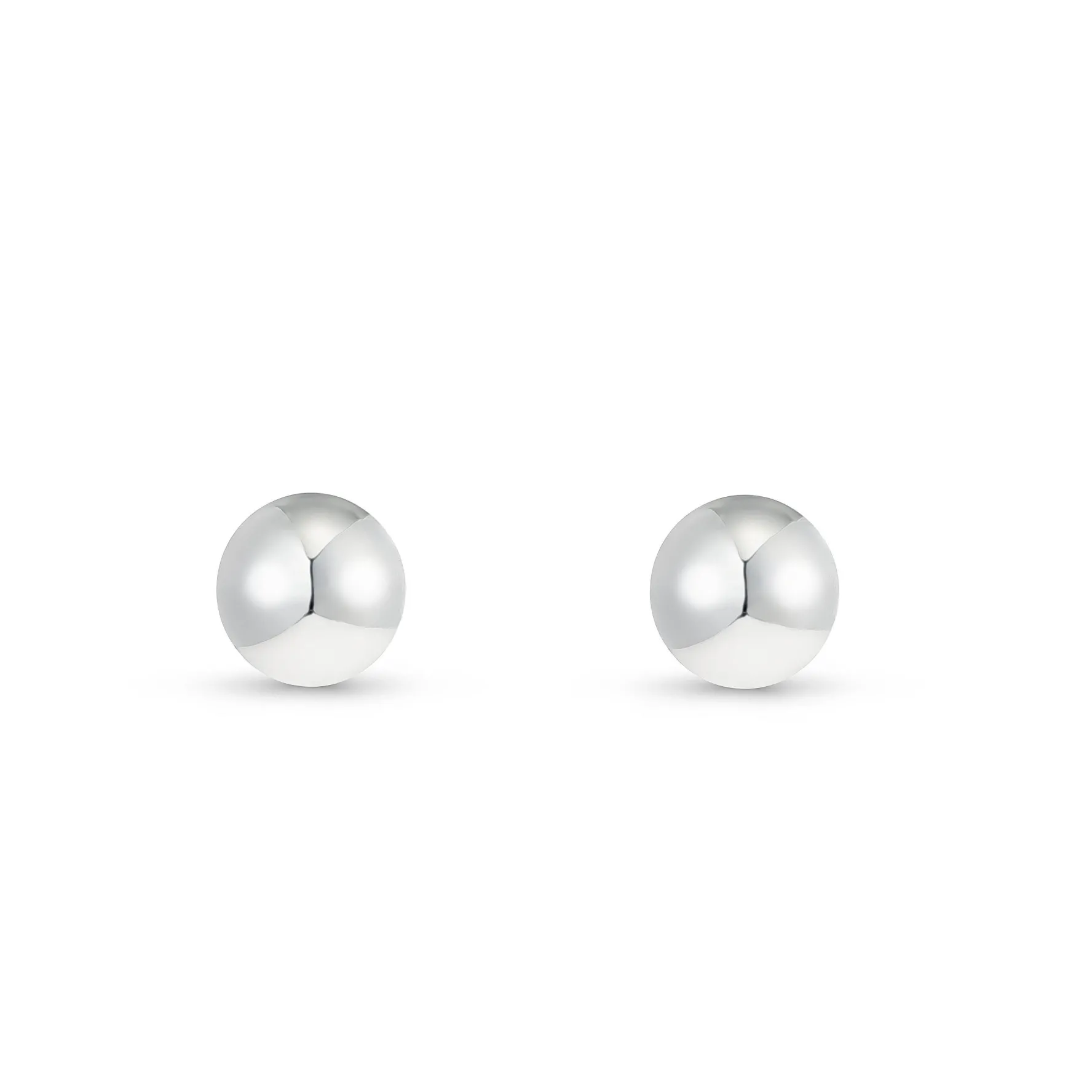 Lauren Ralph Lauren Silver Ball Stud Earrings