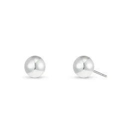 Lauren Ralph Lauren Silver Ball Stud Earrings