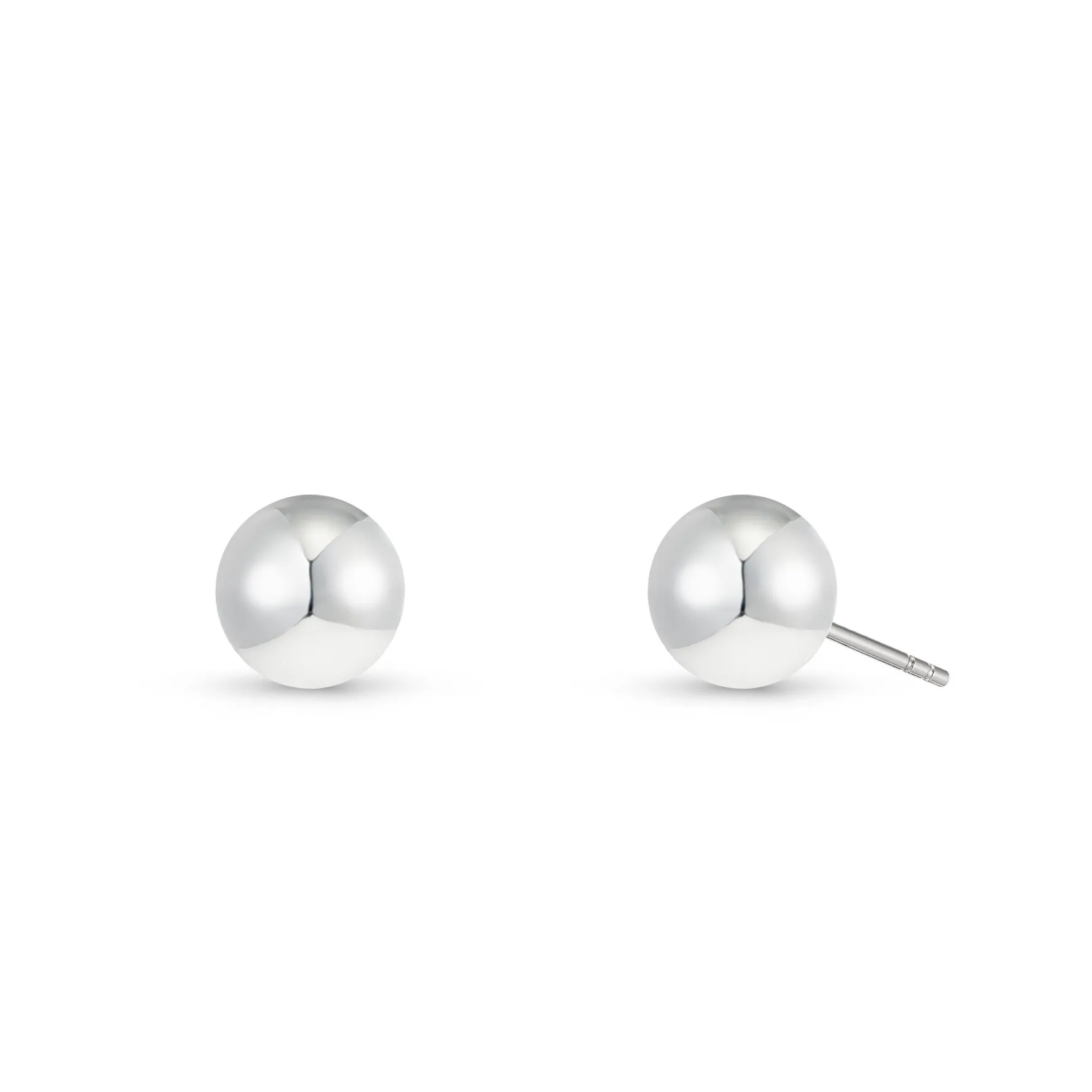 Lauren Ralph Lauren Silver Ball Stud Earrings