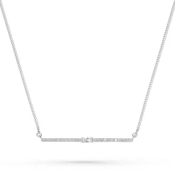 Lauren Ralph Lauren Silver Cubic Zirconia Necklace