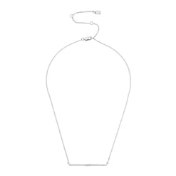 Lauren Ralph Lauren Silver Cubic Zirconia Necklace