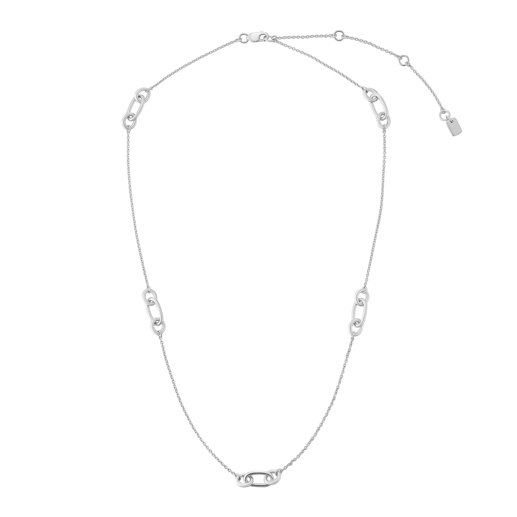 Lauren Ralph Lauren Silver Link Necklace