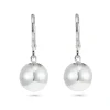 Lauren Ralph Lauren Silver Bead Drop Earrings