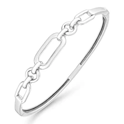 Lauren Ralph Lauren Silver Link Bangle
