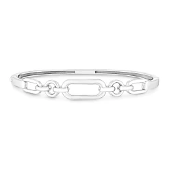 Lauren Ralph Lauren Silver Link Bangle