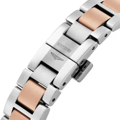 Longines Conquest Classic 29.5mm Stainless Steel and Rose Gold PVD Diamond Ladies Watch