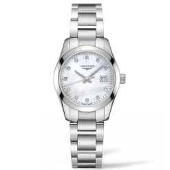 Longines Conquest Classic 29.5mm Diamond Ladies Watch