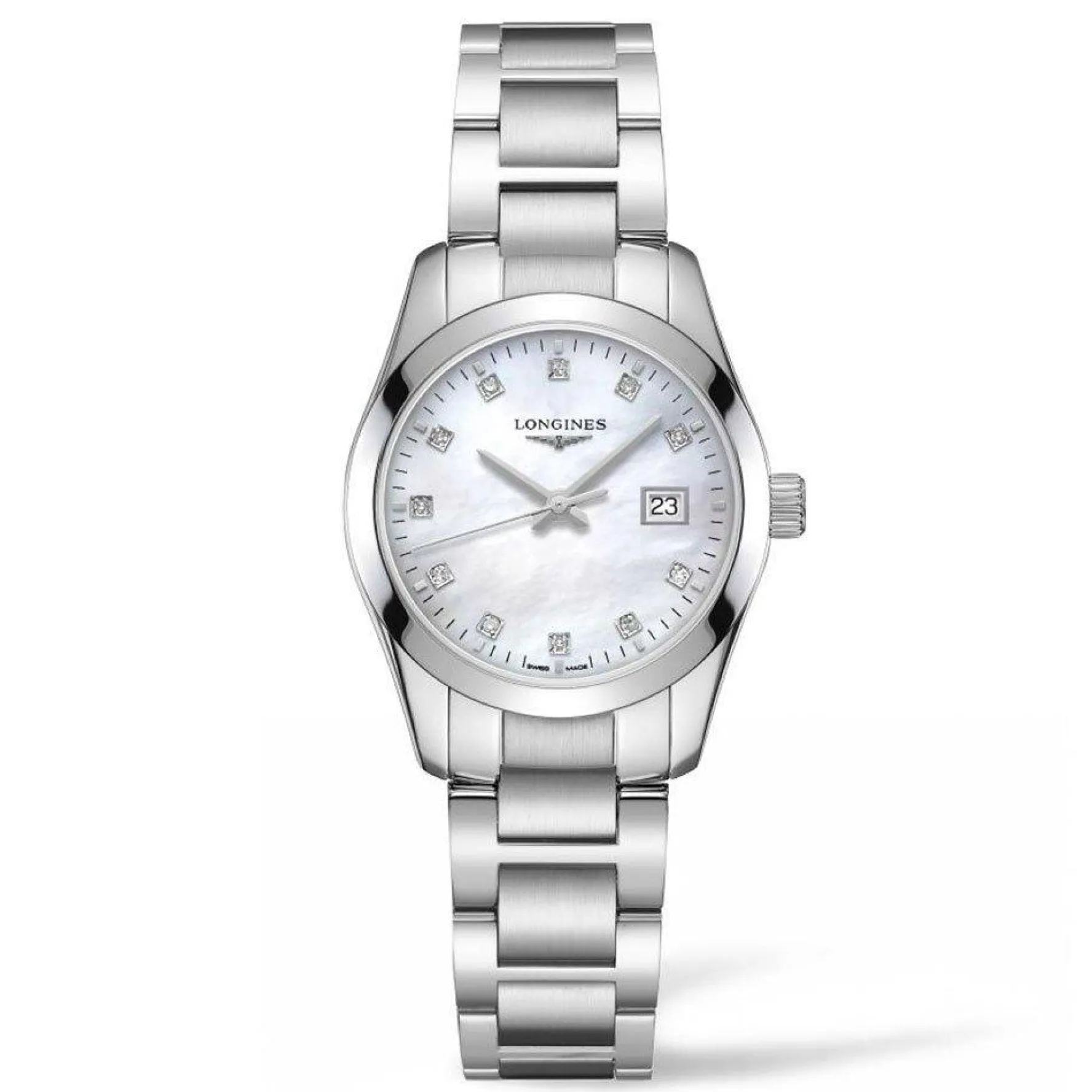 Longines Conquest Classic 29.5mm Diamond Ladies Watch