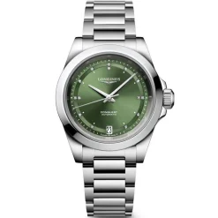 Longines Conquest 34mm Diamond Automatic Ladies Watch