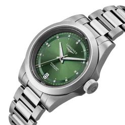 Longines Conquest 34mm Diamond Automatic Ladies Watch