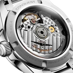 Longines Conquest 34mm Diamond Automatic Ladies Watch