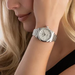 Longines Conquest 34mm Diamond Mother of Pearl Automatic Ladies Watch