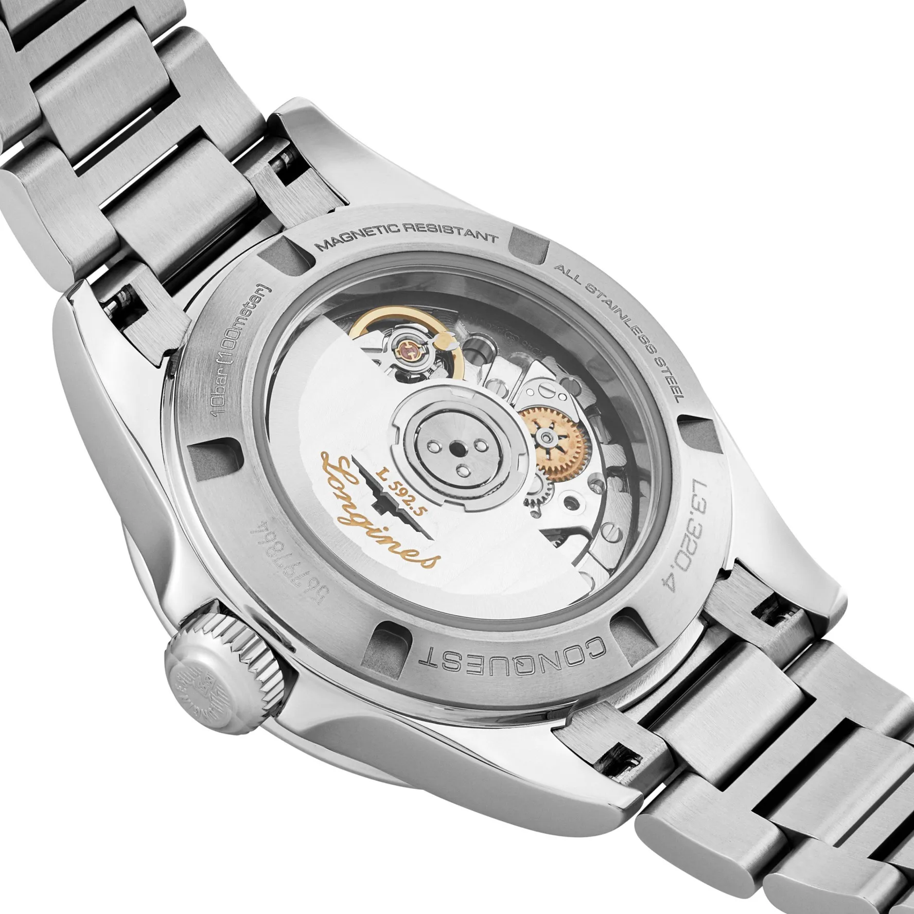 Longines Conquest 30mm Diamond Automatic Ladies Watch