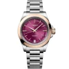 Longines Conquest 34mm Stainless Steel and 18ct Rose Gold Automatic Ladies Watch