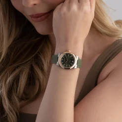 Longines Conquest 34mm Stainless Steel and 18ct Rose Gold Automatic Ladies Watch