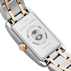 Longines DolceVita 32mm Stainless Steel and 18ct Rose Gold Ladies Watch