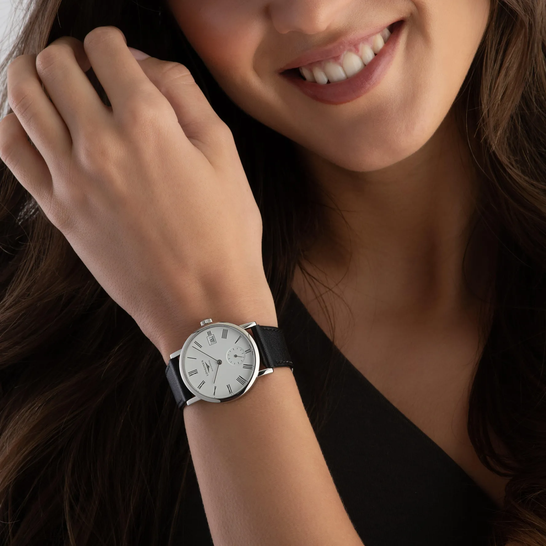 Longines Elegant Collection 34.5mm Automatic Ladies Watch