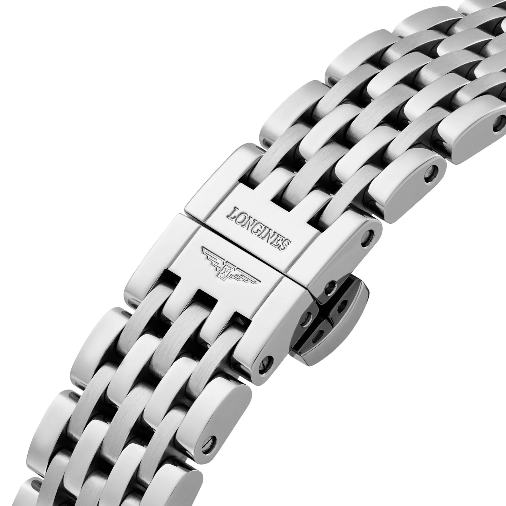 Longines Elegant Collection 30mm Diamond Mother of Pearl Moonphase Ladies Watch