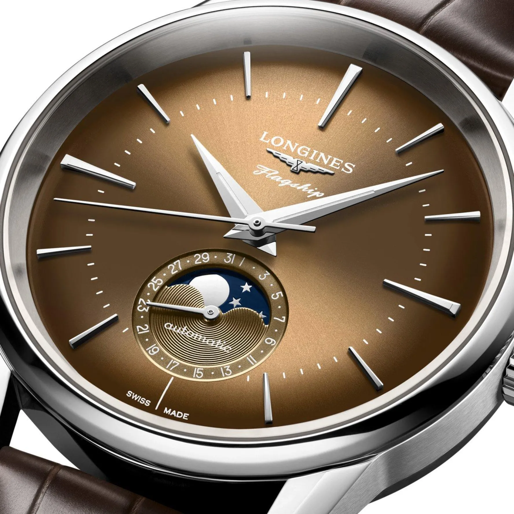 Longines Flagship Heritage Moonphase 38.5mm Automatic Men’s Watch