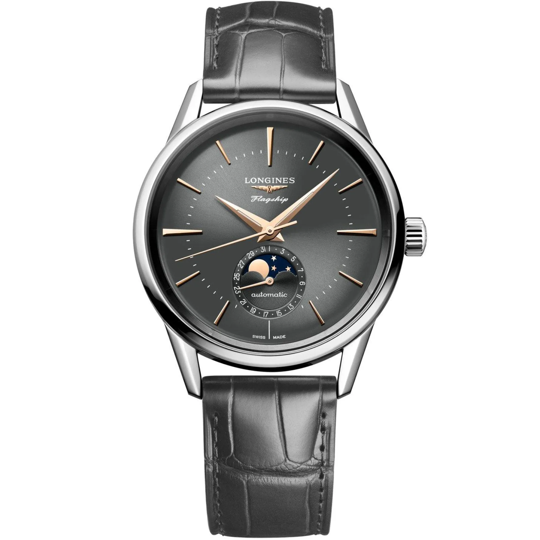 Longines Flagship Heritage Moonphase 38.5mm Automatic Men’s Watch