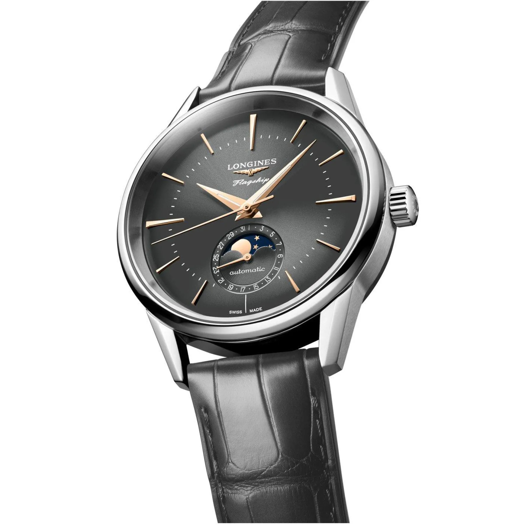Longines Flagship Heritage Moonphase 38.5mm Automatic Men’s Watch