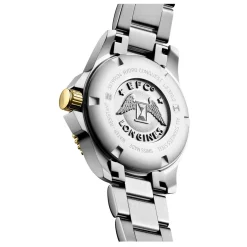 Longines HydroConquest 32mm Stainless Steel and Yellow Gold PVD Diamond Ladies Watch