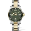Longines HydroConquest 41mm Stainless Steel and Yellow Gold PVD Automatic Men's Watch