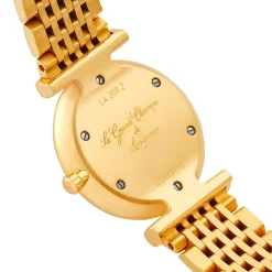 Longines La Grande Classique 24mm Yellow Gold PVD Diamond Ladies Watch