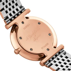 Longines La Grande Classique 29mm Stainless Steel and Rose Gold PVD Diamond Ladies Watch