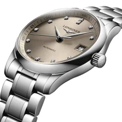 Longines Master Collection 34mm Diamond Automatic Watch