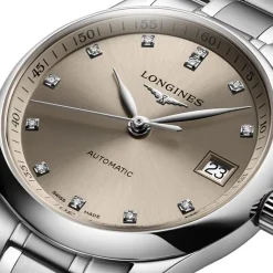 Longines Master Collection 34mm Diamond Automatic Watch