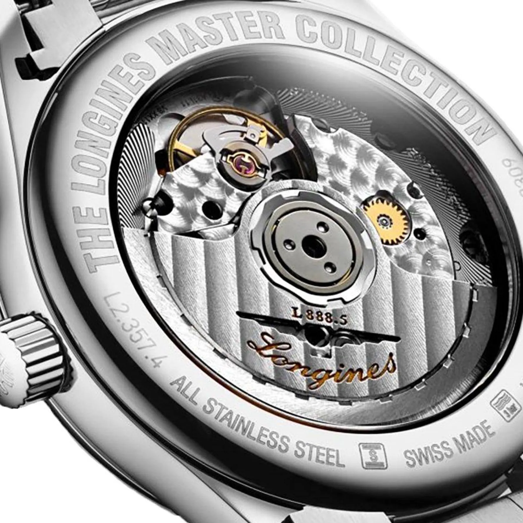 Longines Master Collection 34mm Diamond Automatic Watch