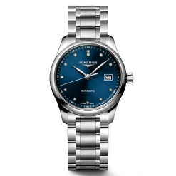 Longines Master Collection 34mm Diamond Automatic Ladies Watch