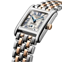 Longines Mini Dolcevita 29mm Stainless Steel and 18K Pink Gold Ladies Watch